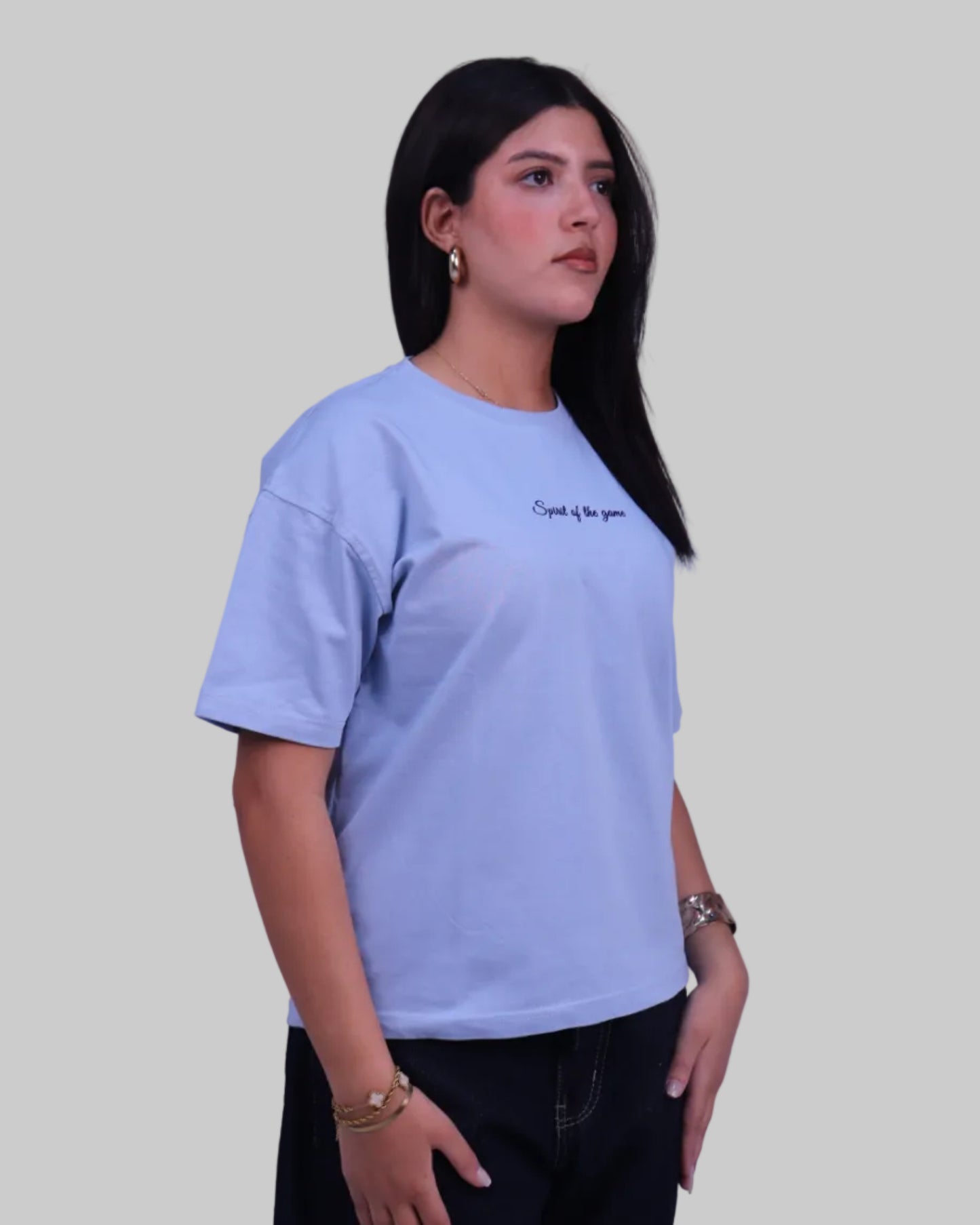 Baby blue Tee