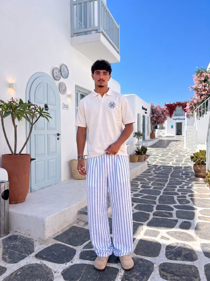 Offwhite Puff Polo