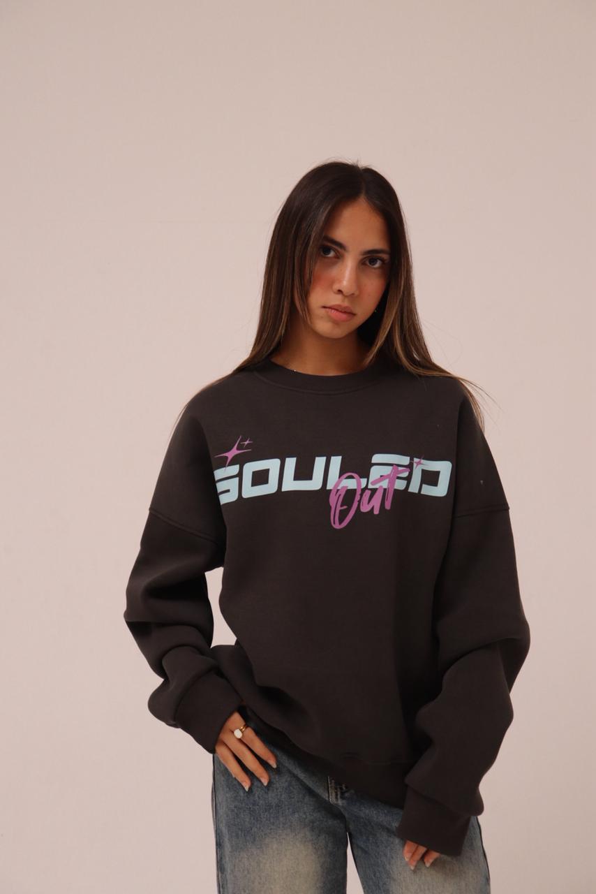 Grey Souled Out Crewneck