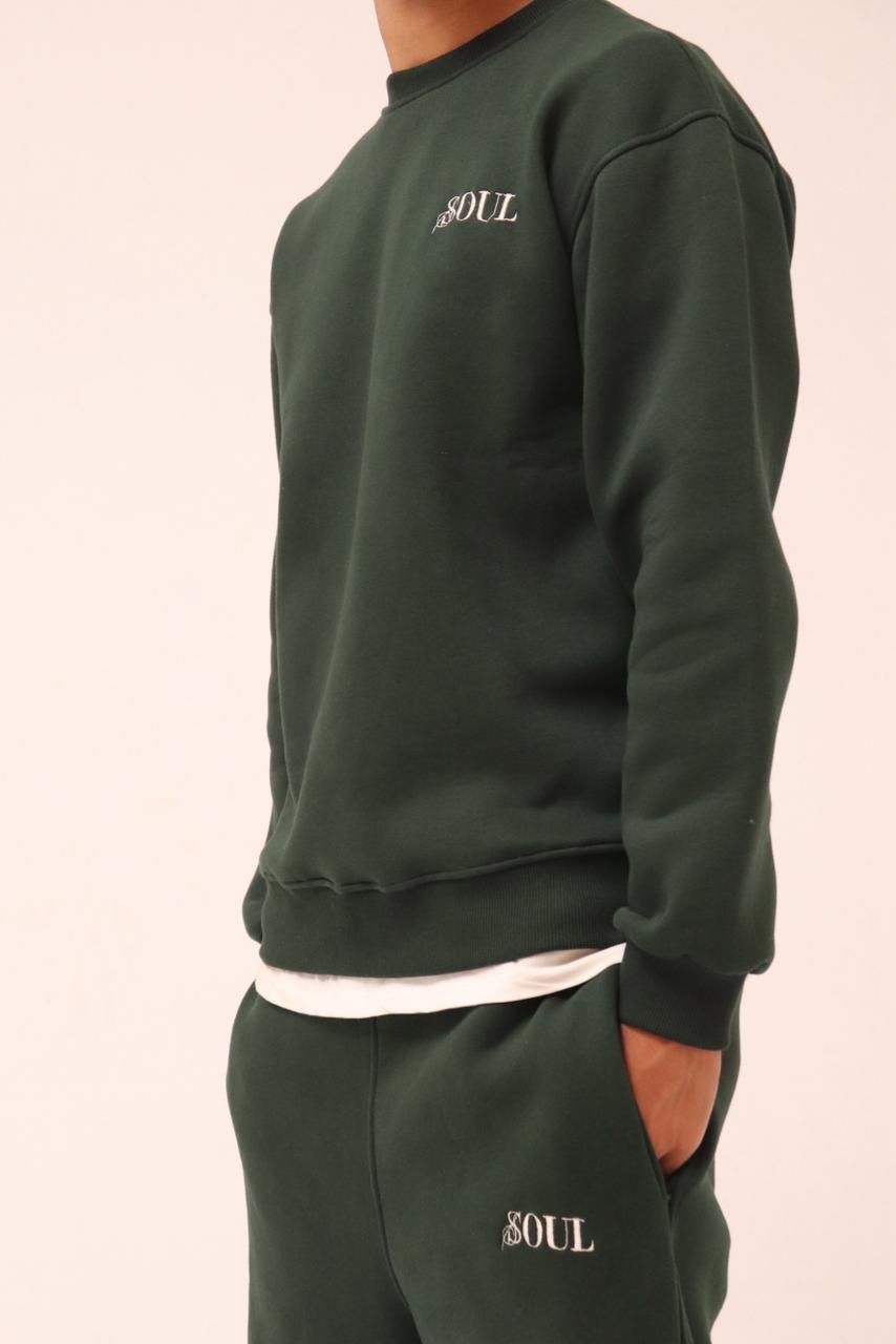 Olive Crewneck