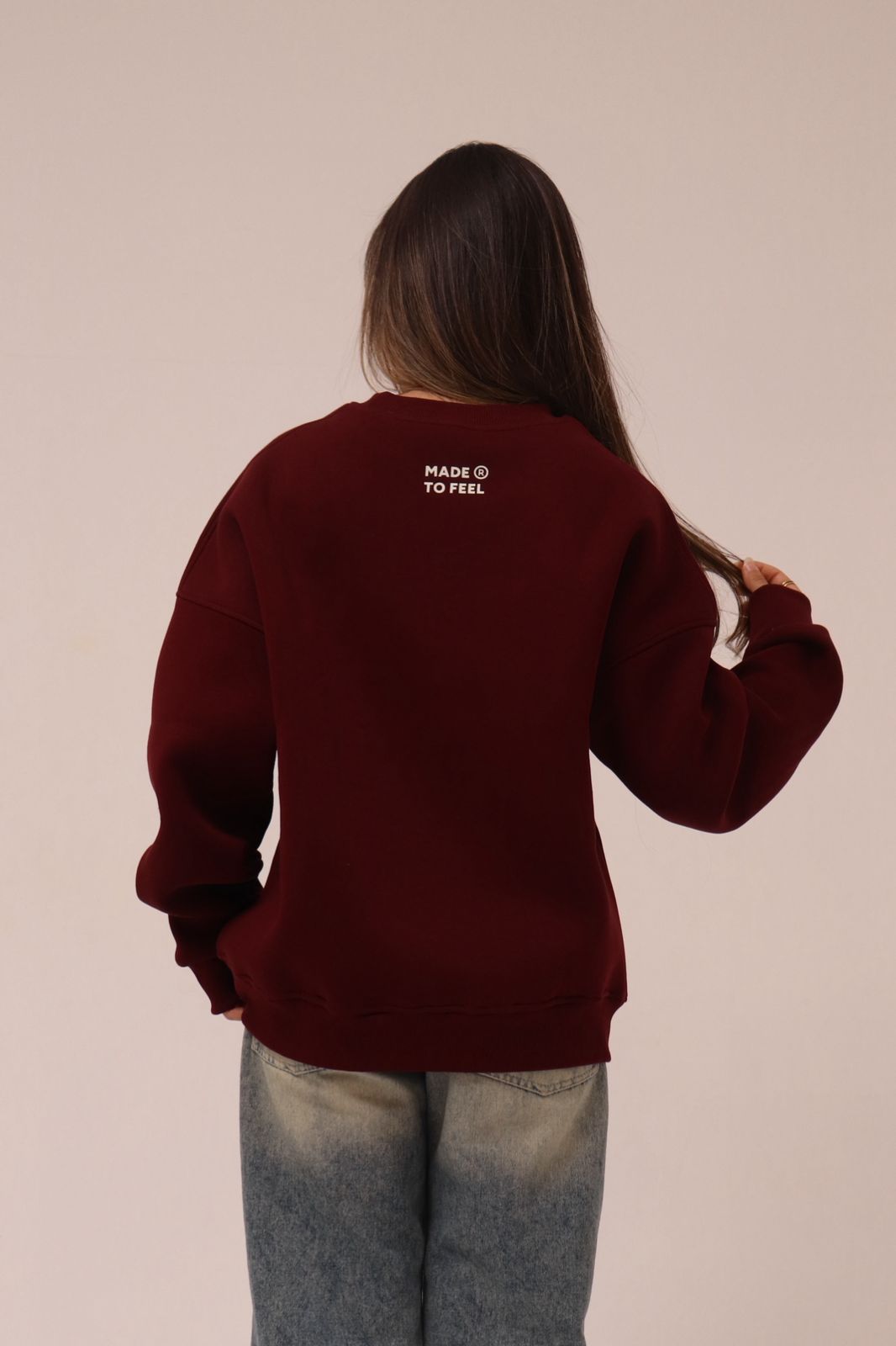 Burgundy Crewneck