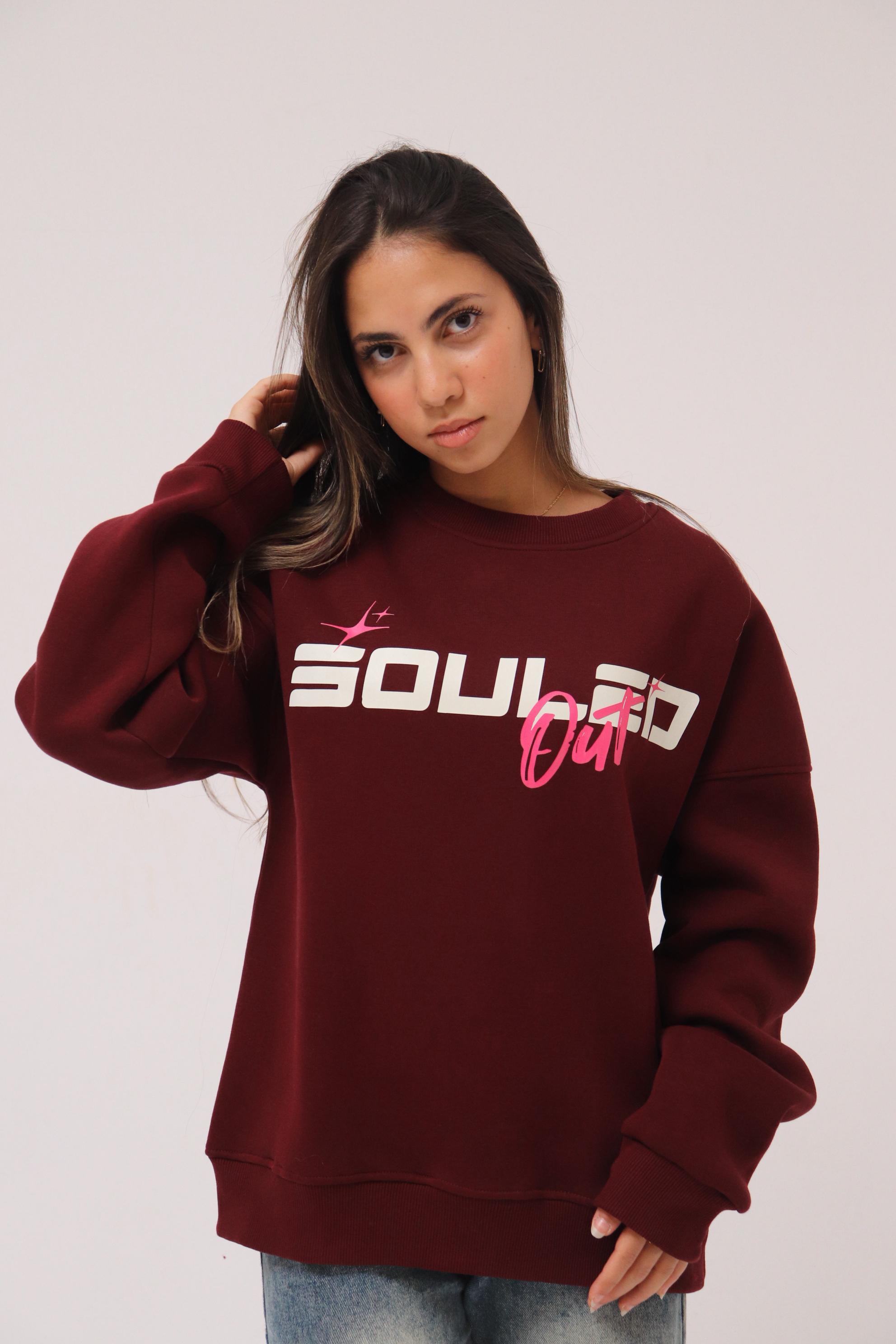 Burgundy Crewneck