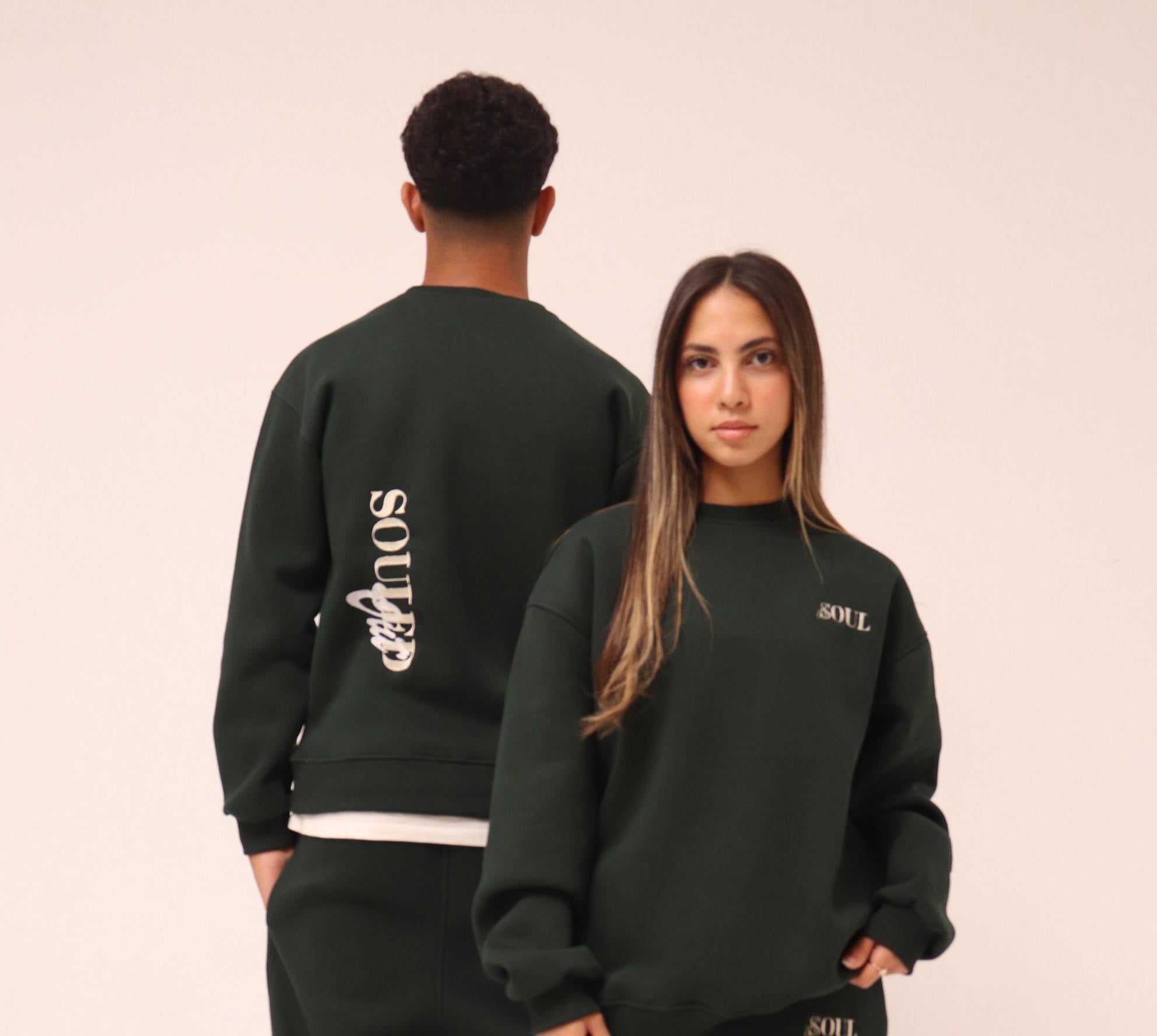 Olive Green Crewneck